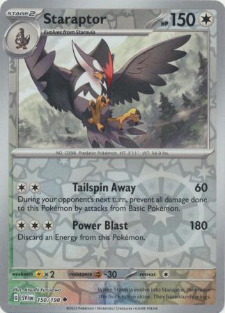 Staraptor - 150/198 - Reverse