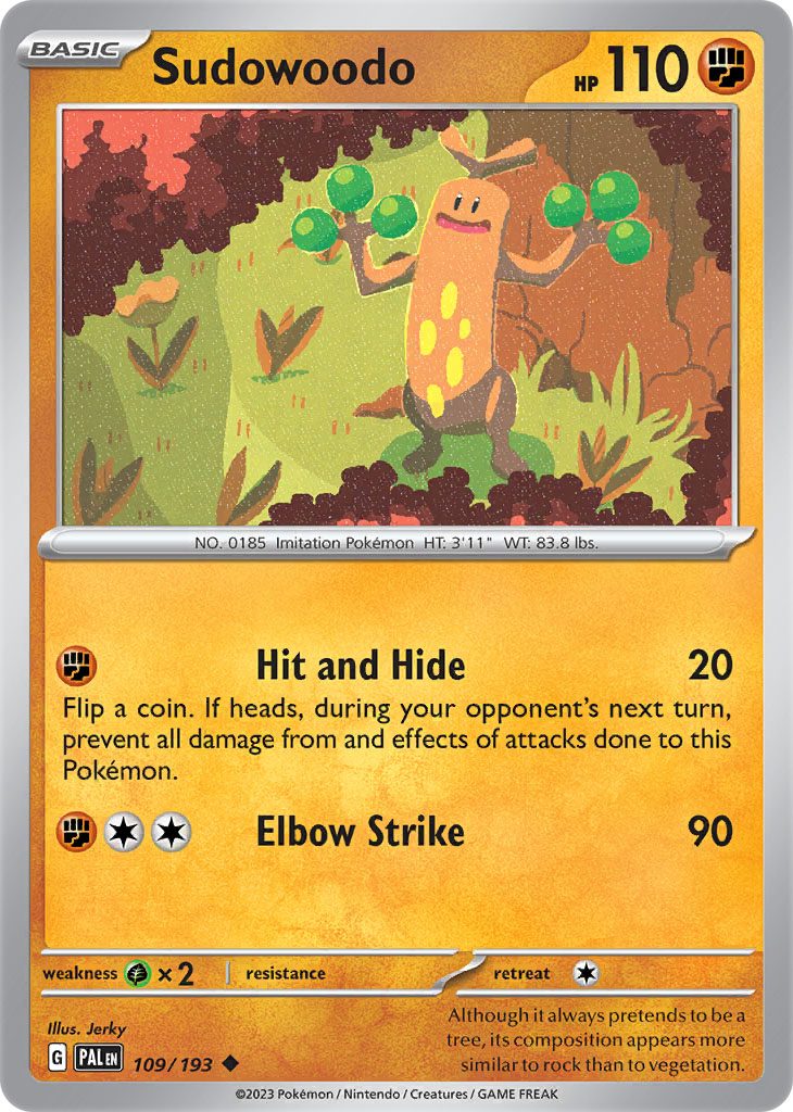 Sudowoodo – 109/193