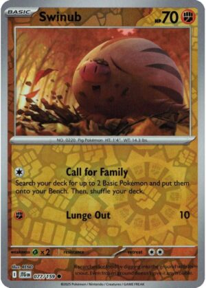 Swinub - 077/159 - Reverse