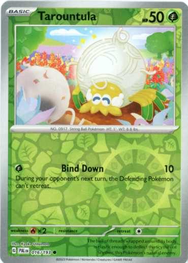 Tarountula – 016/193 – Reverse