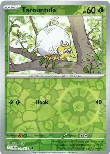 Tarountula – 017/193 – Reverse