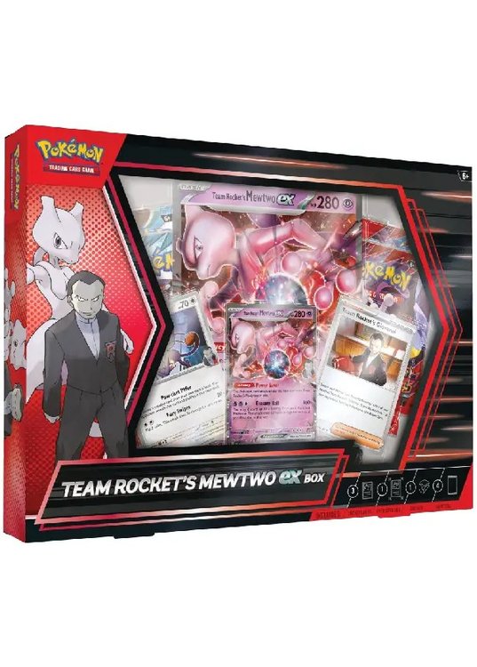 Team Rocket's Mewtwo ex Box