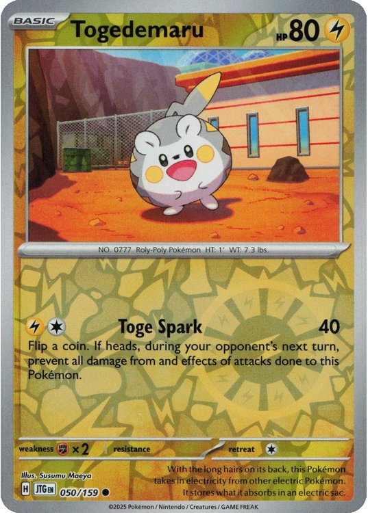 Togedemaru – 050/159 – Reverse