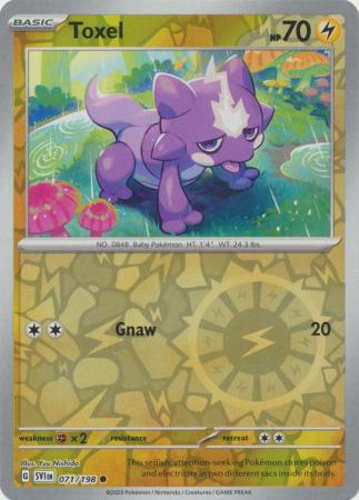 Toxel – 071/198 – Reverse