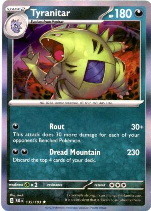 Tyranitar - 135/193 (Holo)