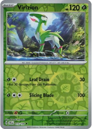 Virizion - 015/159 - Reverse