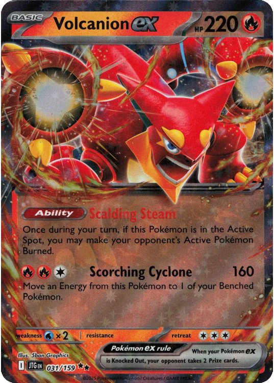 Volcanion ex - 031/159