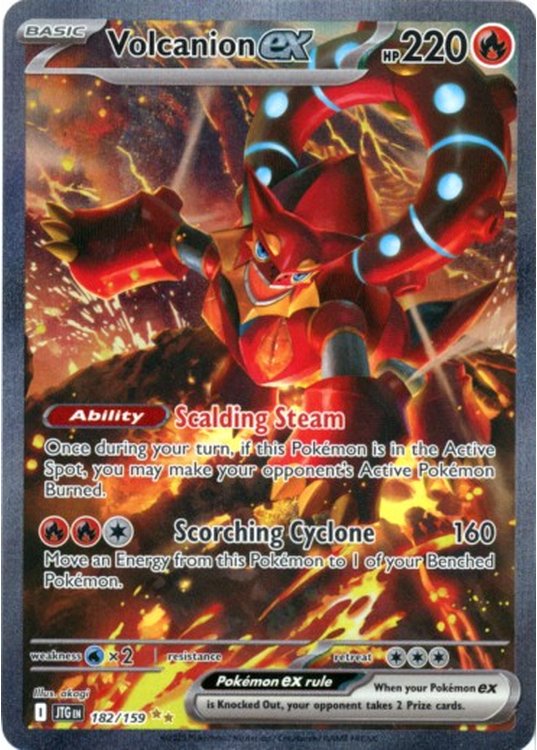 Volcanion ex - 182/159