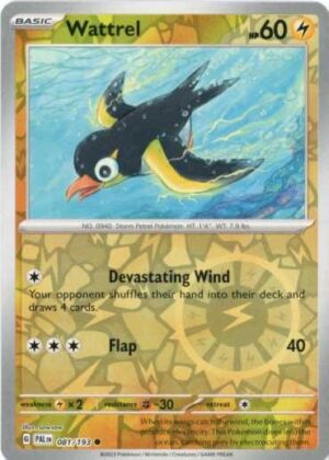 Wattrel - 081/193 - Reverse