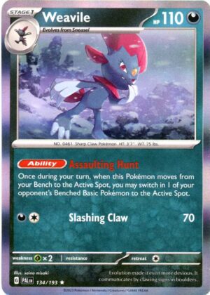 Weavile - 134/193 (Holo)