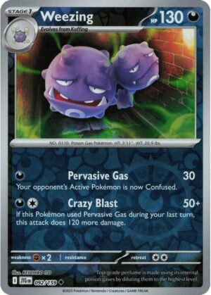 Weezing - 092/159 - Reverse