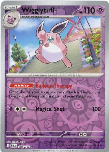 Wigglytuff - 084/193 - Reverse