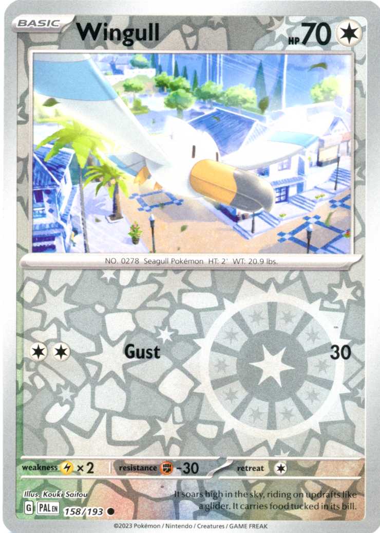 Wingull - 158/193 - Reverse