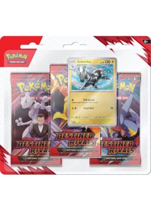 Zebstrika blister pack (3 stk.) - SV10 Destined Rivals