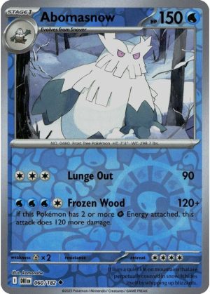 Abomasnow - 060/182 - Reverse