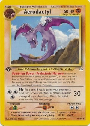 Aerodactyl - 15/64 - 1st Edition