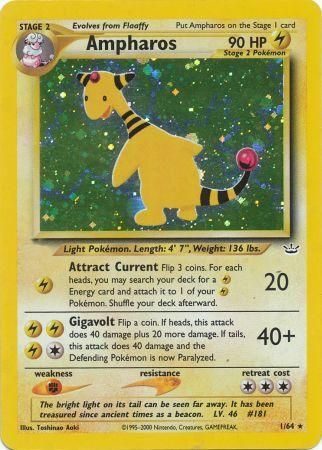 Ampharos - 1/64 (Holo)