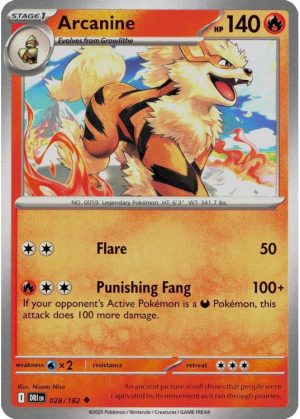 Arcanine - 028/182