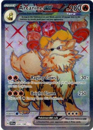 Arcanine ex - 224/198