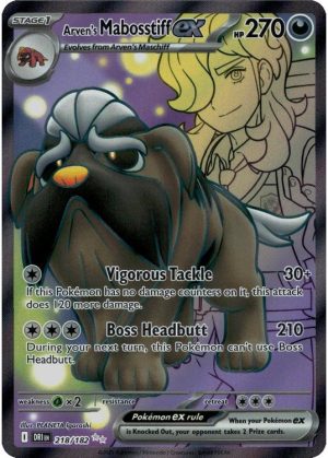 Arven's Mabosstiff ex - 218/182