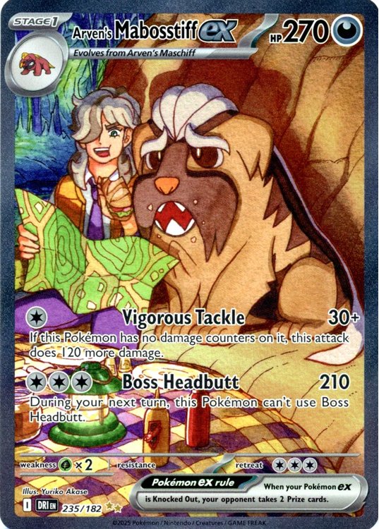 Arven's Mabosstiff ex - 235/182