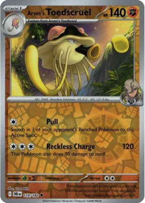 Arven's Toedscruel - 110/182 - Reverse