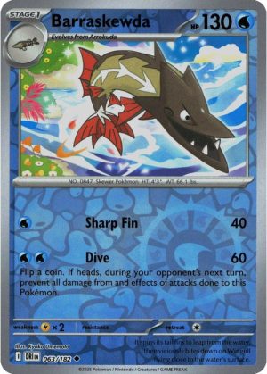 Barraskewda - 063/182 - Reverse