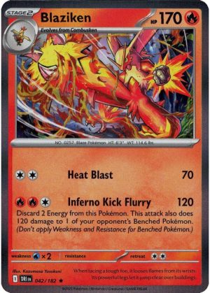 Blaziken - 042/182 (Holo)