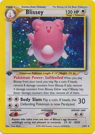 Blissey - 2/64 - 1st Edition (Holo)
