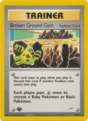 Broken Ground Gym - 92/105 - 1st Edition