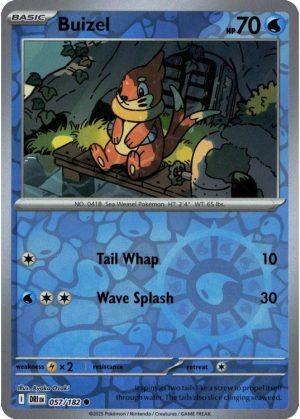 Buizel - 057/182 - Reverse