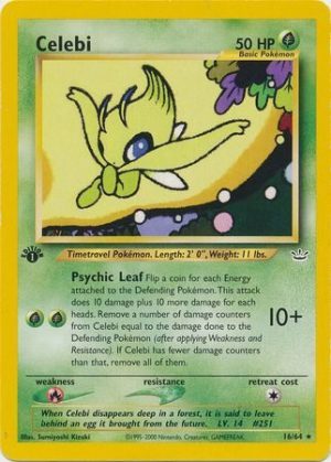 Celebi - 16/64 - 1st Edition
