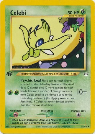 Celebi - 16/64 - 1st Edition