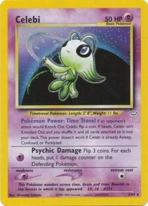 Celebi - 3/64 (Holo)