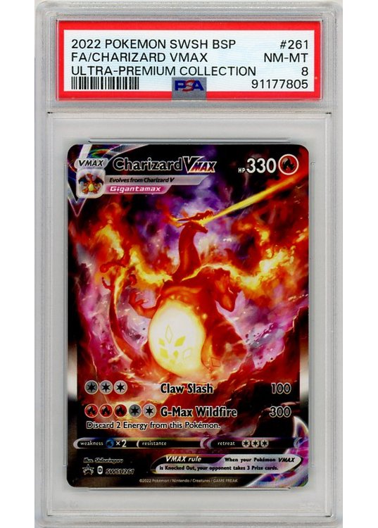 Charizard VMAX SWSH261 PSA 8