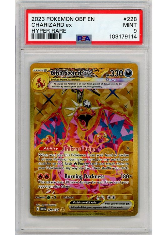 Charizard ex 228/197 PSA 10