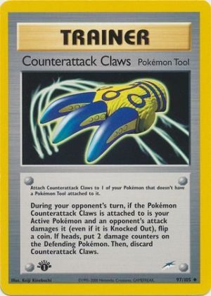 Counterattack Claws - 97/105 - 1st Edition