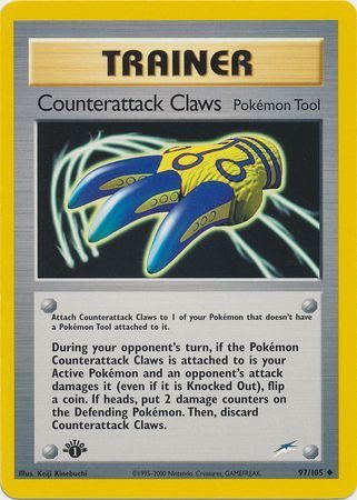 Counterattack Claws - 97/105 - 1st Edition