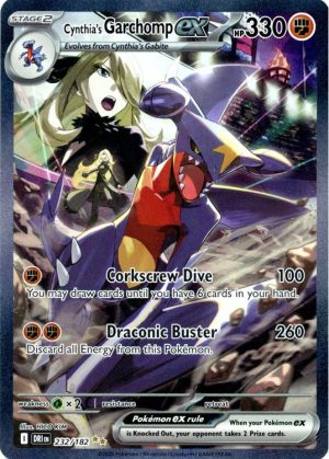 Cynthia's Garchomp ex - 232/182