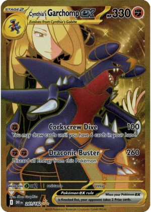 Cynthia's Garchomp ex - 241/182