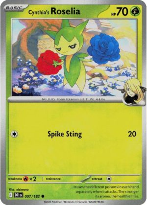 Cynthia's Roselia - 007/182