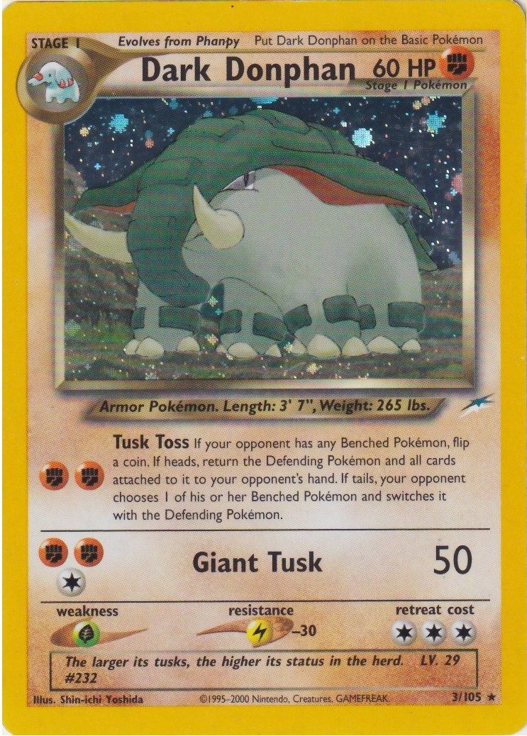 Dark Donphan - 3/105 (Holo)