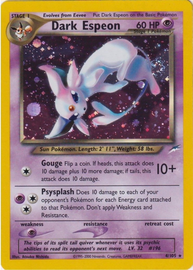 Dark Espeon - 4/105 (Holo)