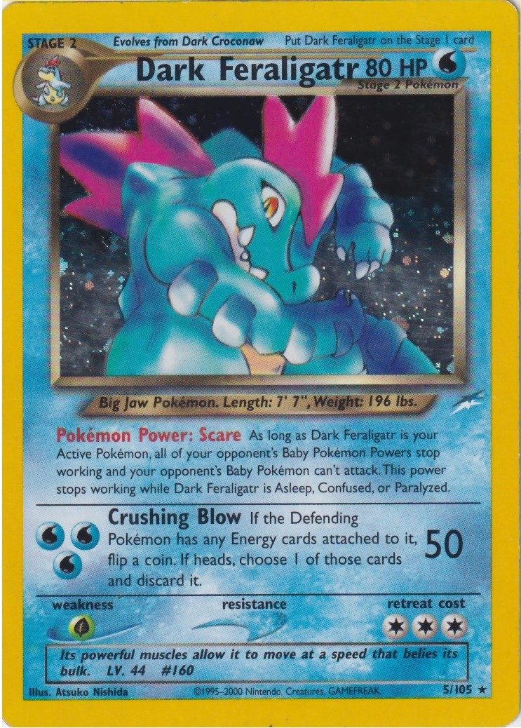 Dark Feraligatr - 5/105 (Holo)