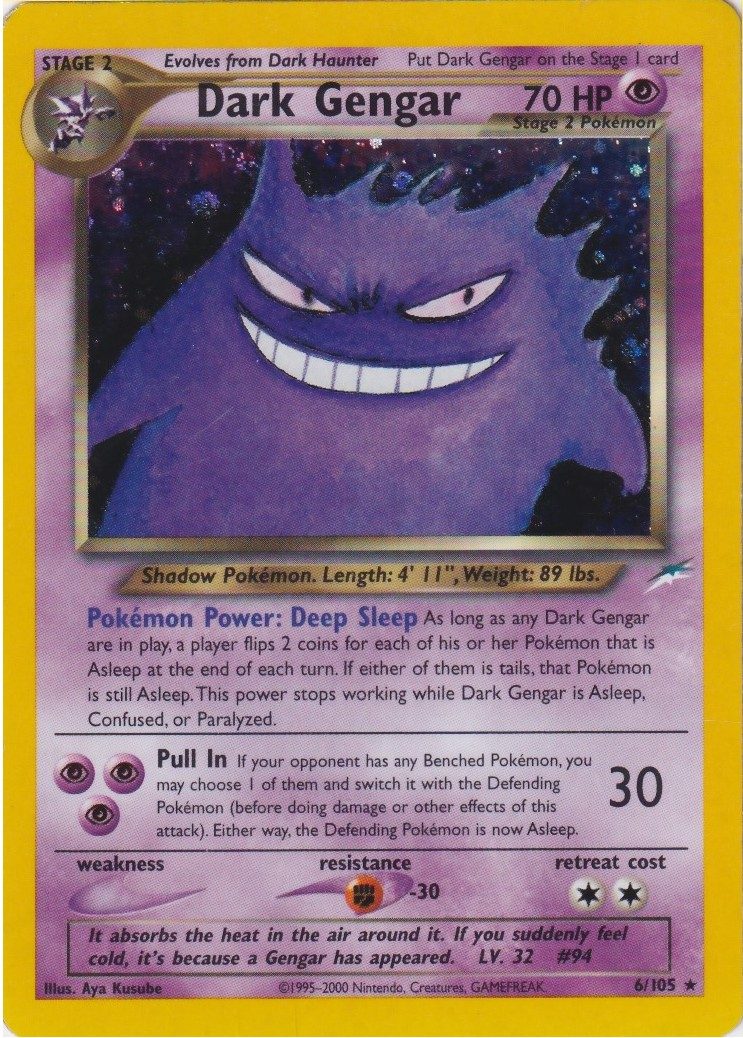 Dark Gengar - 6/105 (Holo)