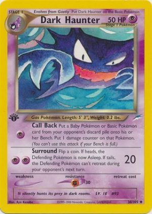 Dark Haunter - 36/105 - 1st Edition