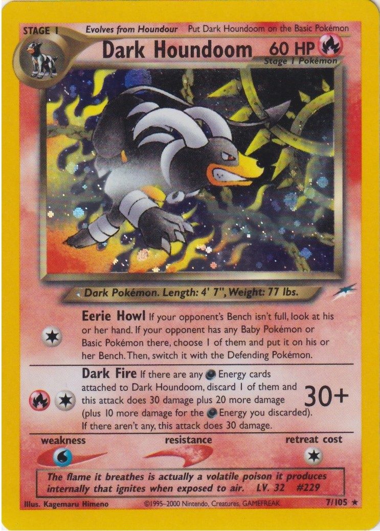 Dark Houndoom - 7/105 (Holo)