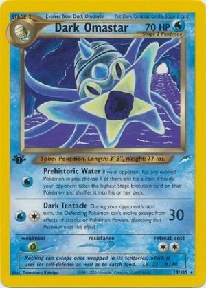 Dark Omastar - 19/105 - 1st Edition