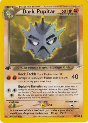 Dark Pupitar - 38/105 - 1st Edition
