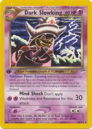 Dark Slowking - 20/105 - 1st Edition
